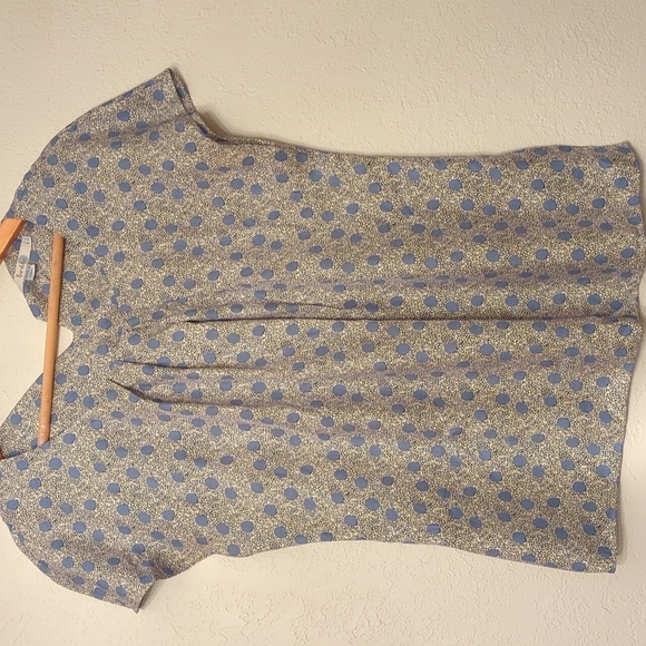 Boden Silk Blend Sleeveless Layering Blouse Office Career Size 8 Geo Print - Picture 1 of 5